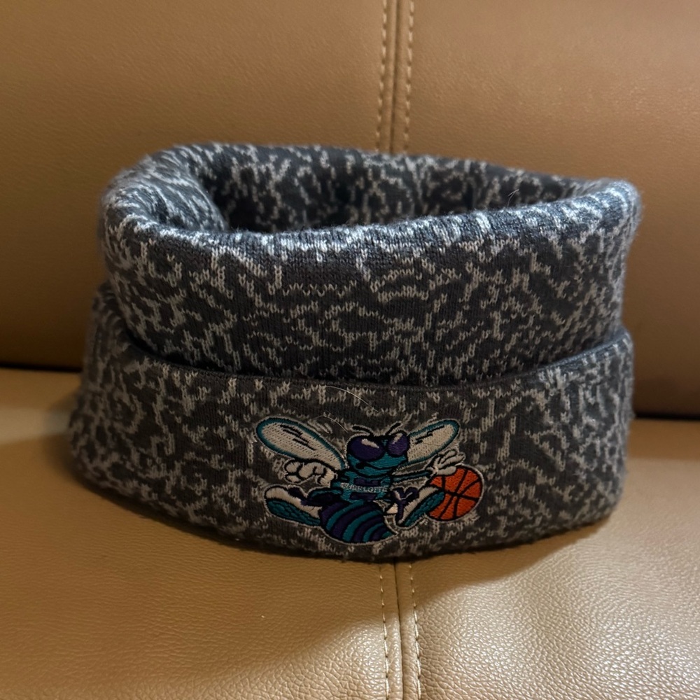 Mitchell and Ness Charlotte Hornets Winter Beanie